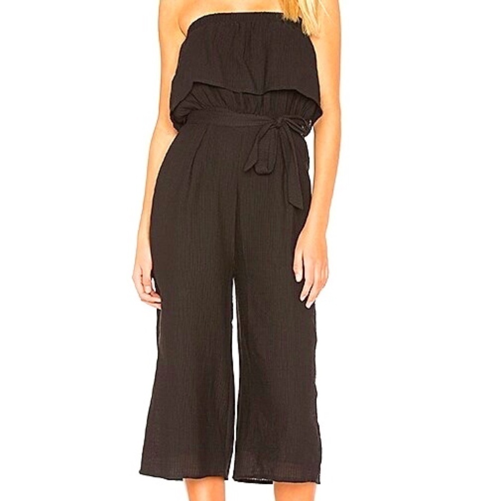 *FIRM PRICE* NWT - SUBOO / REVOLVE De Coup Jumpsuit gauzy waffle fabric